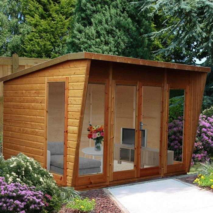 Loxley 10' x 10' Chalford Summer House | Sheds.co.uk