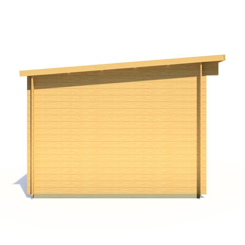 Loxley 3.3m x 3m Wellington Log Cabin - 19mm | Sheds.co.uk