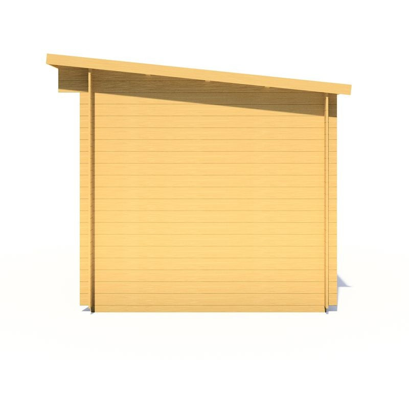 Loxley 3.3m x 2.4m Wellington Log Cabin - 19mm | Sheds.co.uk