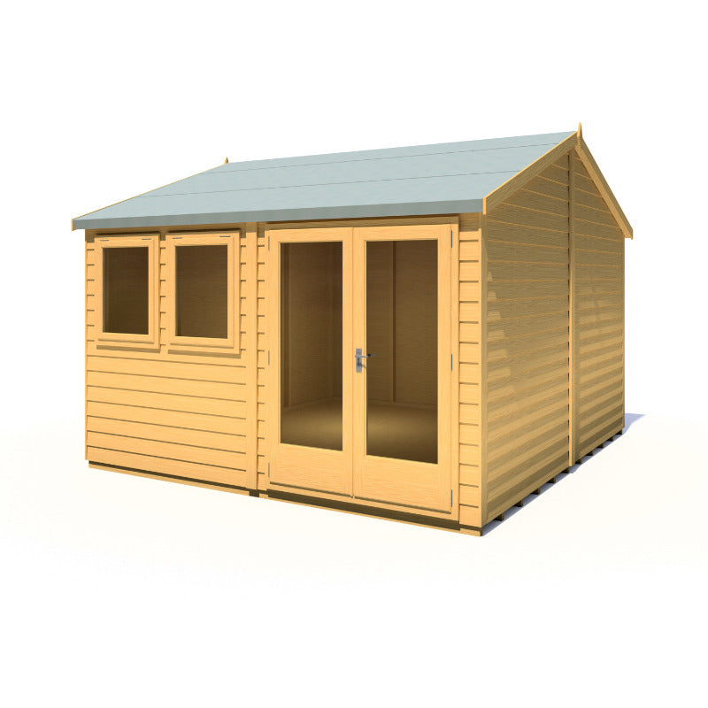Loxley 12' x 12' Garden Studio Summer House | Sheds.co.uk