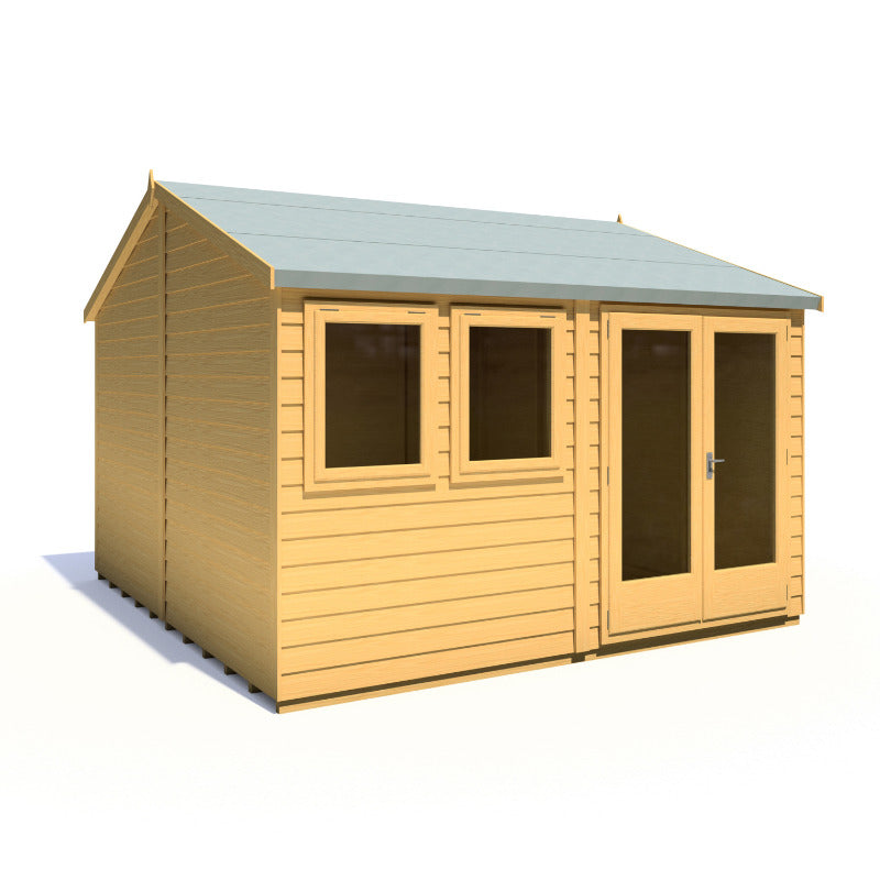 Loxley 12' x 12' Garden Studio Summer House | Sheds.co.uk