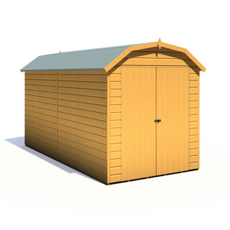 Loxley 12' x 6' Double Door Shiplap Barn | Sheds.co.uk