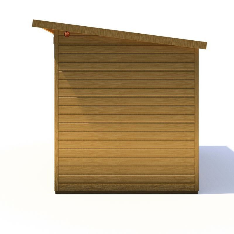 Loxley 12' x 6' Stanton Summer House With Side Shed | Sheds.co.uk