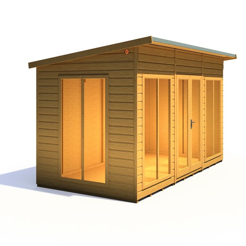 Loxley 12' x 6' Stanton Summer House | Sheds.co.uk