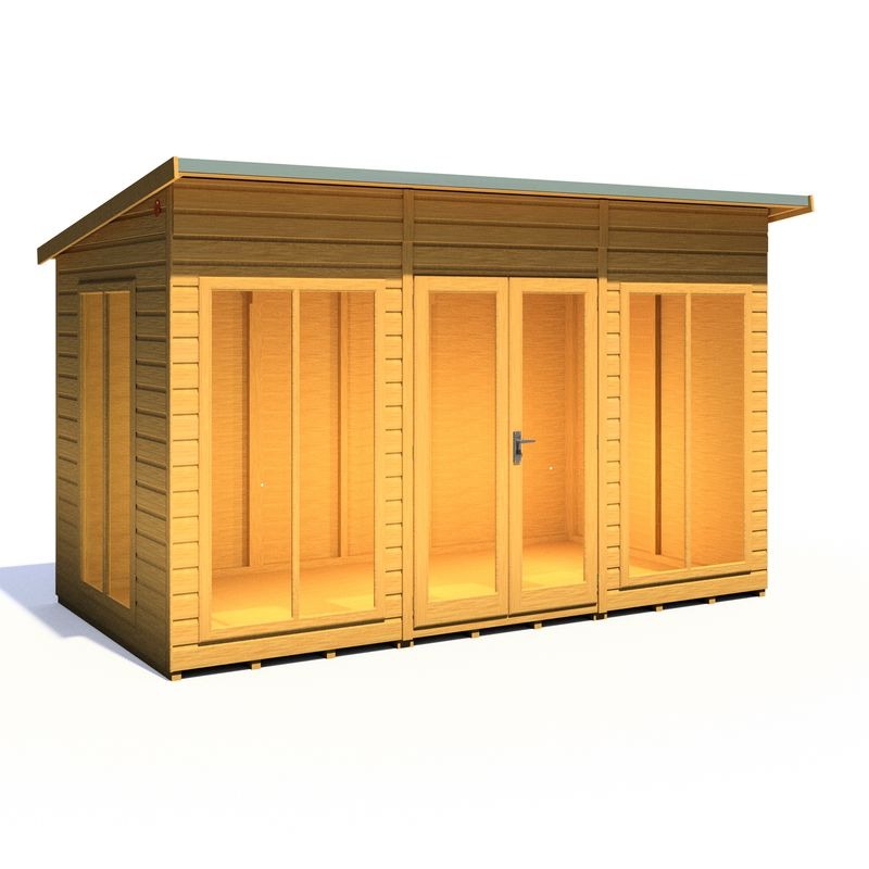 Loxley 12' x 6' Stanton Summer House | Sheds.co.uk