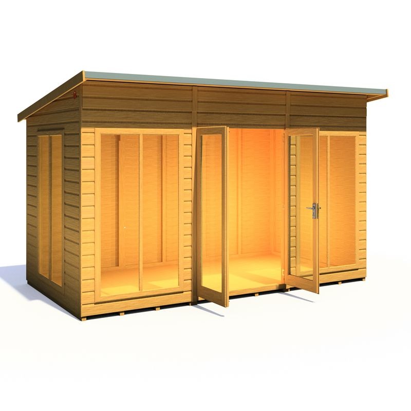 Loxley 12' x 6' Stanton Summer House | Sheds.co.uk