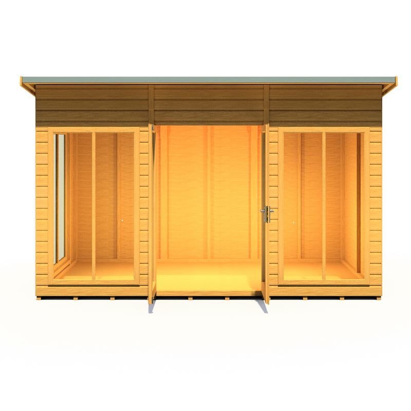 Loxley 12' x 6' Stanton Summer House | Sheds.co.uk