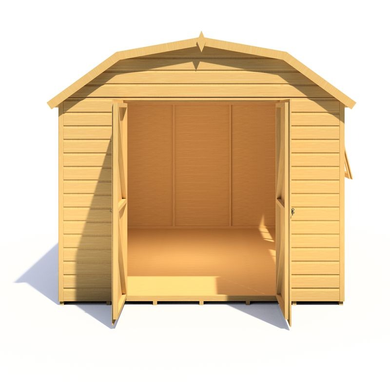 Loxley 12' x 8' Double Door Shiplap Barn | Sheds.co.uk