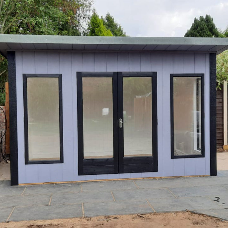 Loxley 12' x 8' Wembley Insulated Garden Room | Sheds.co.uk