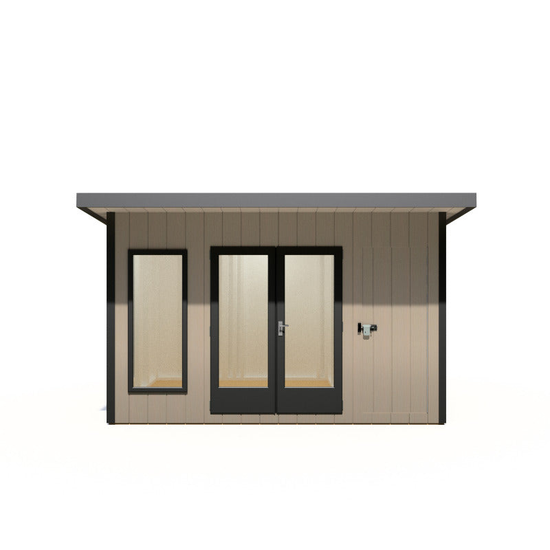 Loxley 12' x 8' Wembley Insulated Garden Room With Side Shed | Sheds.co.uk
