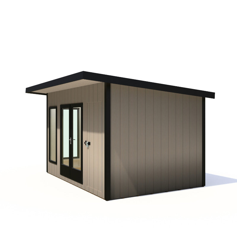 Loxley 12' x 8' Wembley Insulated Garden Room With Side Shed | Sheds.co.uk