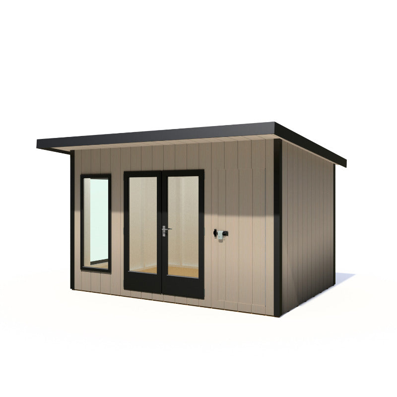 Loxley 12' x 8' Wembley Insulated Garden Room With Side Shed | Sheds.co.uk