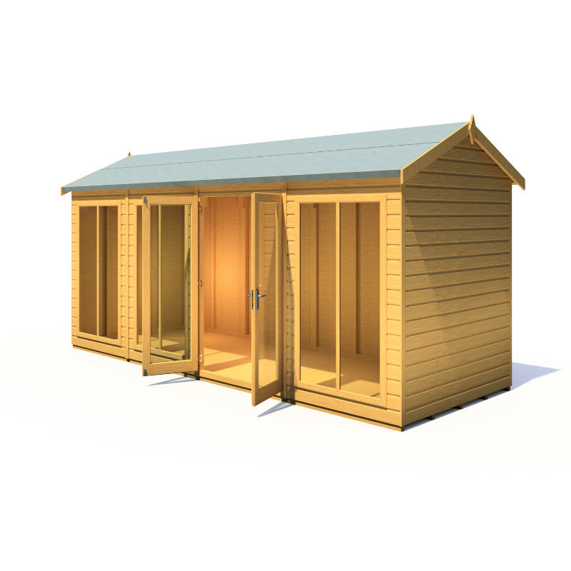 Loxley 16' x 6' Morval Summer House | Sheds.co.uk