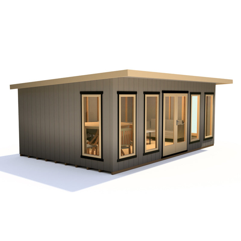 Loxley 20' x 12' Wembley Insulated Garden Room | Sheds.co.uk