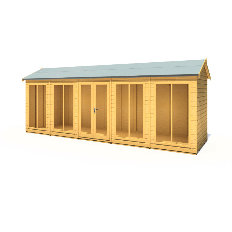 Loxley 20' x 6' Morval Summer House | Sheds.co.uk