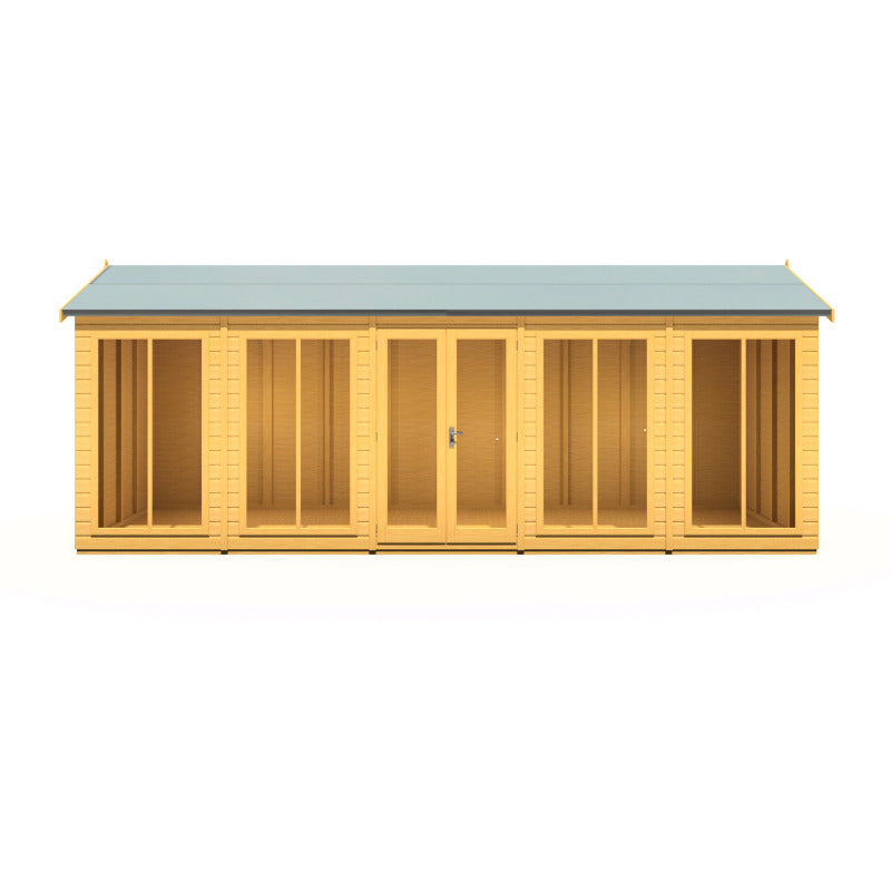 Loxley 20' x 6' Morval Summer House | Sheds.co.uk