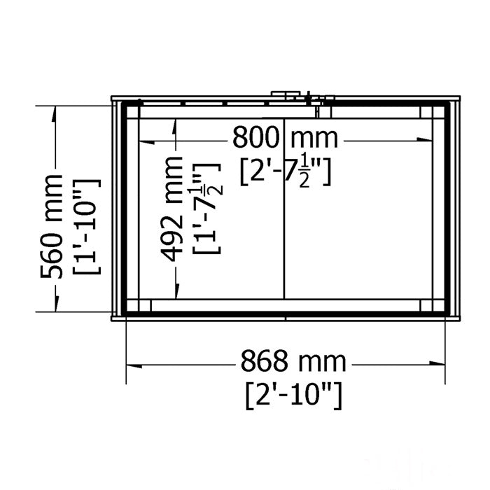 Loxley 3' x 2' Shiplap Apex Tall Store | Sheds.co.uk