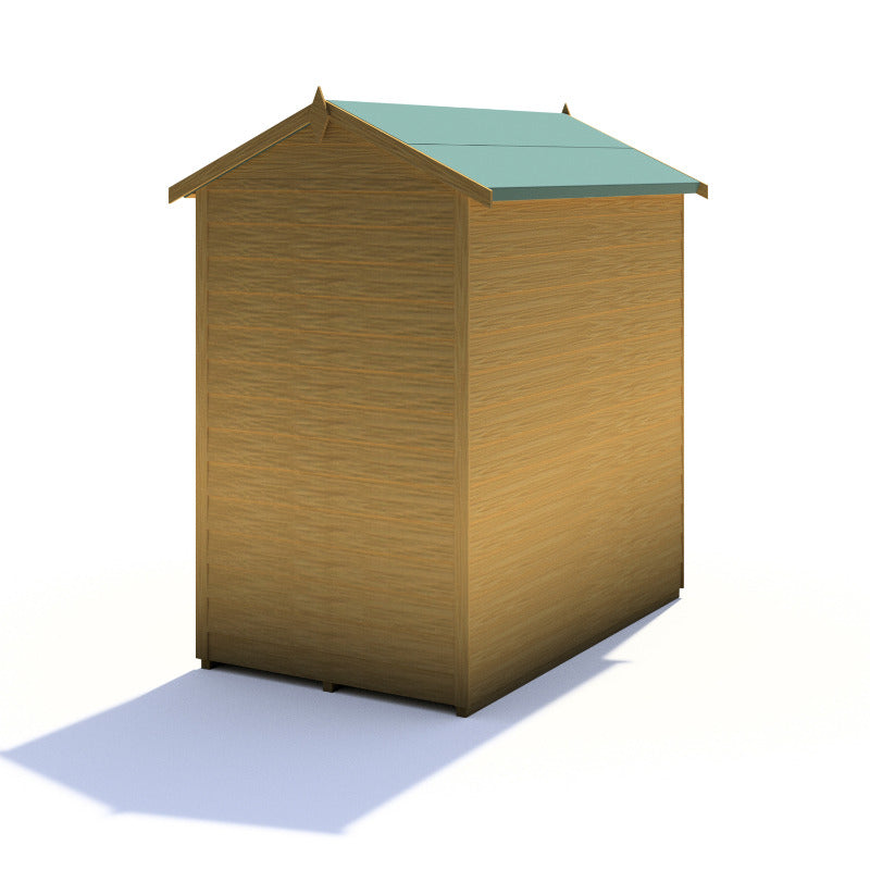 Loxley 3' x 5' Windowless Overlap Apex Shed | Sheds.co.uk