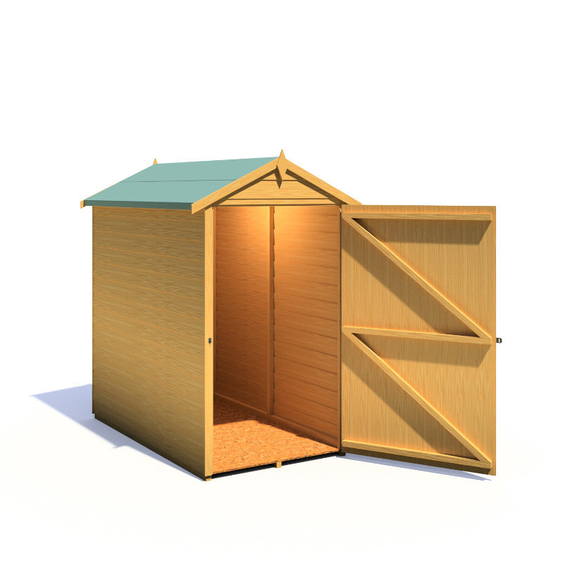 Loxley 3' x 5' Windowless Overlap Apex Shed | Sheds.co.uk