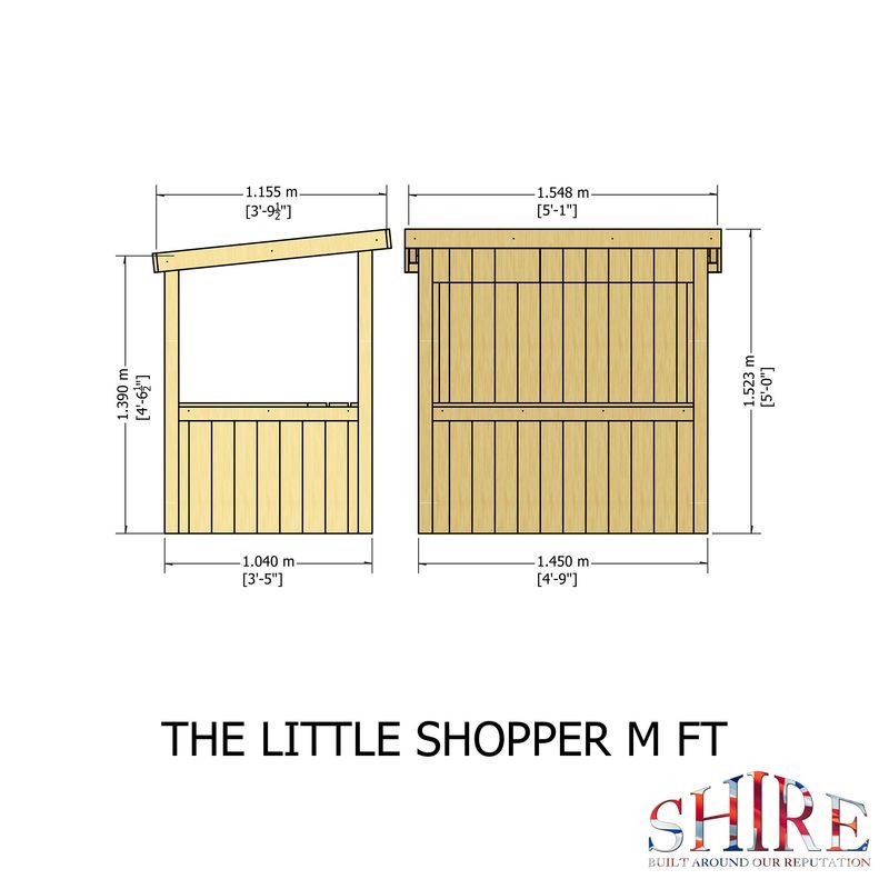 Loxley 5' x 3' Jelly Playhouse | Sheds.co.uk