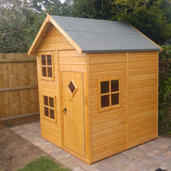 Loxley 5' x 5' Mint Playhouse | Sheds.co.uk