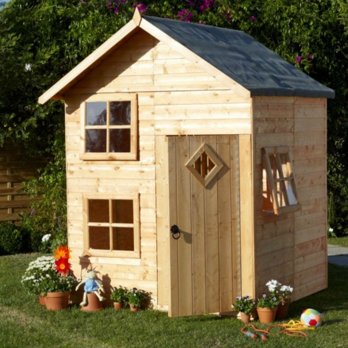 Loxley 5' x 5' Mint Playhouse | Sheds.co.uk
