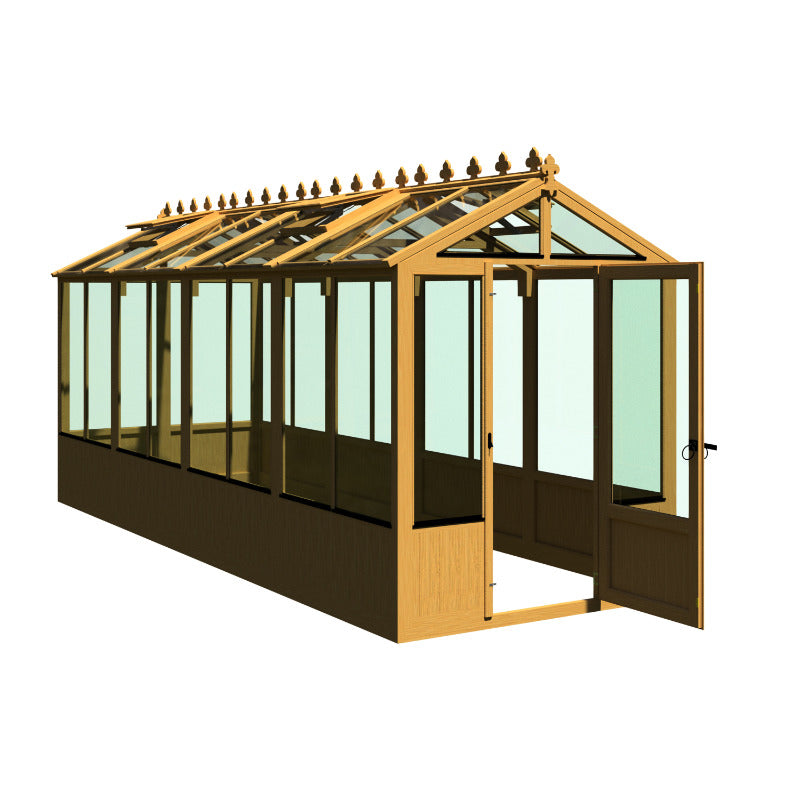Loxley 6' x 16' Haringey Greenhouse | Sheds.co.uk