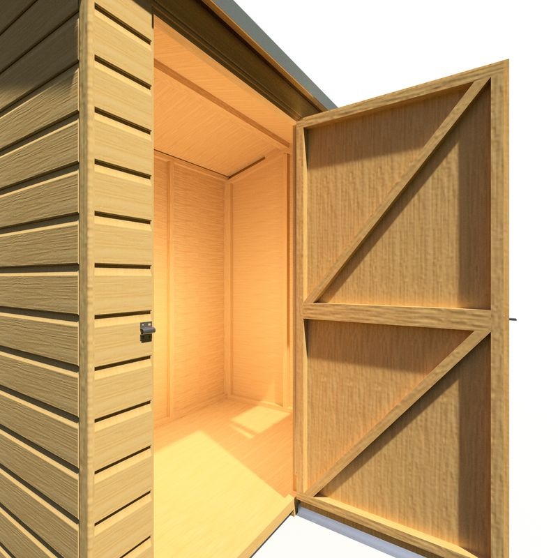 Loxley 6' x 4' Premium Shiplap Reverse Apex Shed | Sheds.co.uk