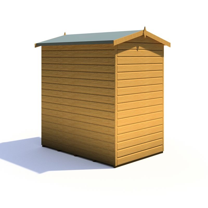Loxley 6' x 4' Premium Shiplap Reverse Apex Shed | Sheds.co.uk