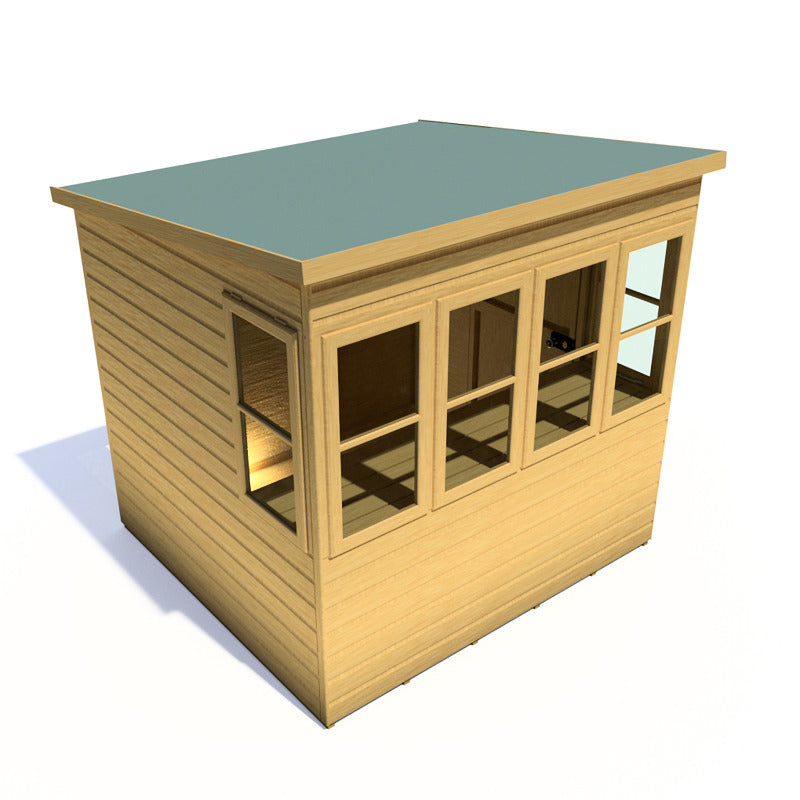 Loxley 6' x 6' Shiplap Sun Pent Shed | Sheds.co.uk