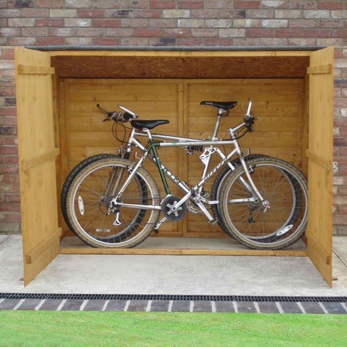 Loxley 6' x 2' Shiplap Pent Bike Shed | Sheds.co.uk