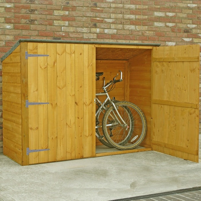 Loxley 6' x 2' Shiplap Pent Bike Shed | Sheds.co.uk