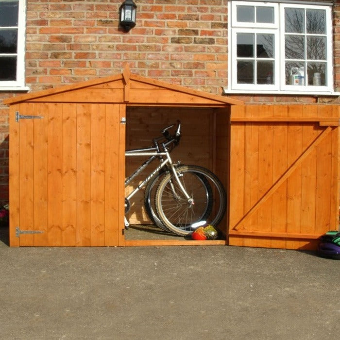Loxley 6' x 3' Shiplap Apex Bike Shed - No Floor | Sheds.co.uk
