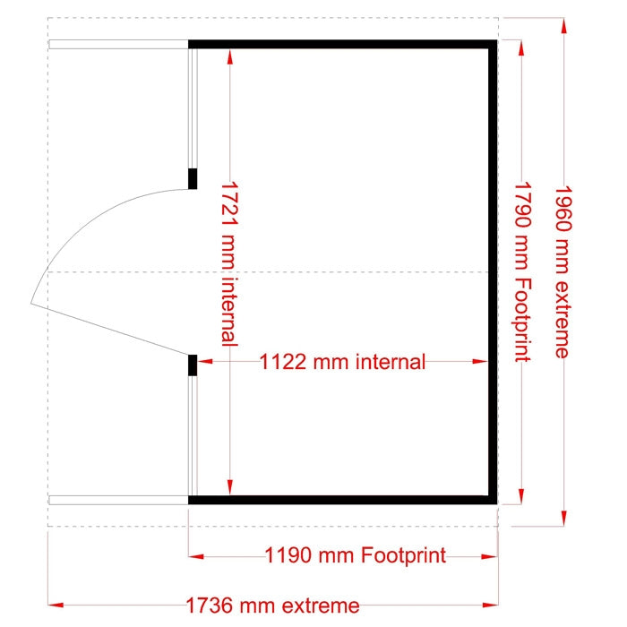 Loxley 6' x 4' Butterscotch Playhouse | Sheds.co.uk