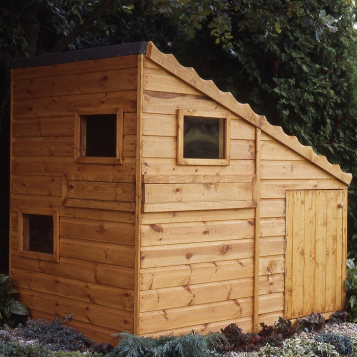 Loxley 6' x 4' Custard Playhouse | Sheds.co.uk