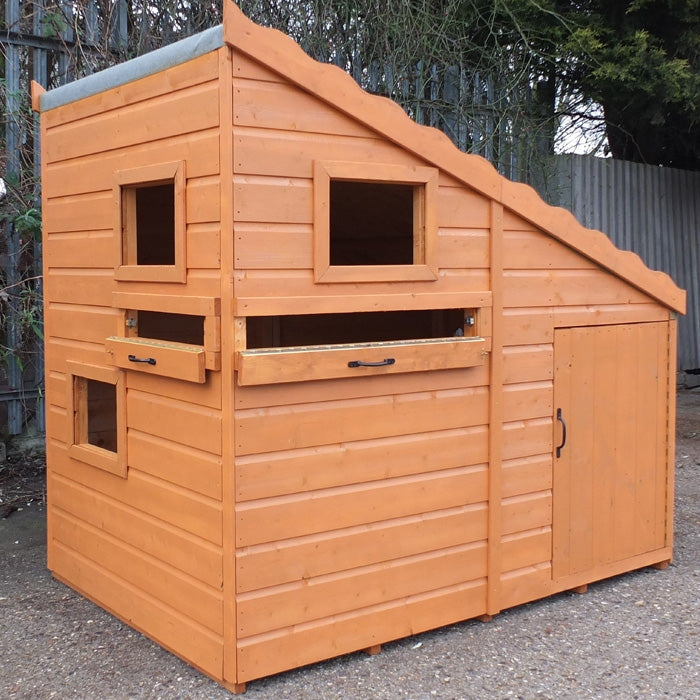 Loxley 6' x 4' Custard Playhouse | Sheds.co.uk