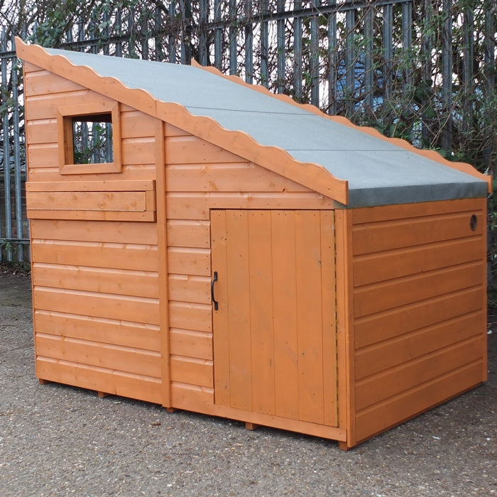 Loxley 6' x 4' Custard Playhouse | Sheds.co.uk
