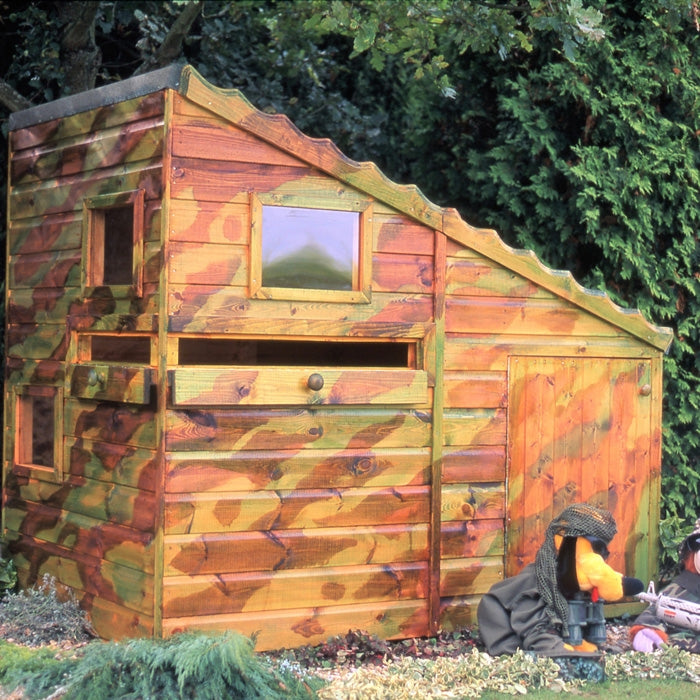 Loxley 6' x 4' Custard Playhouse | Sheds.co.uk