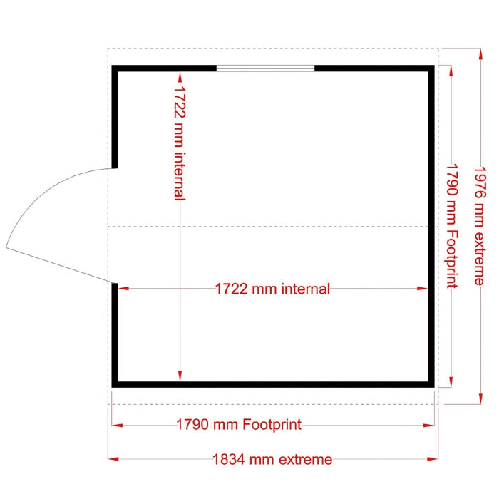 Loxley 6' x 6' Shiplap Apex Shed | Sheds.co.uk