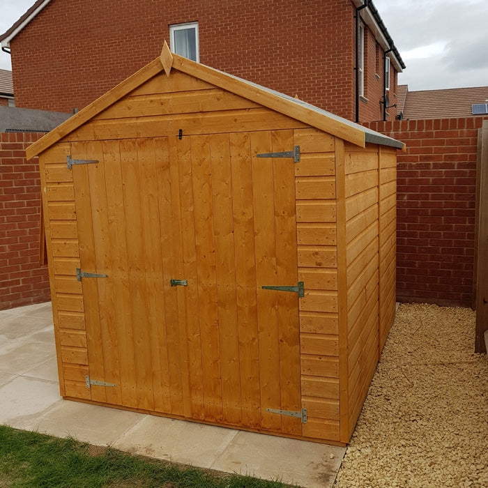 Loxley 6' x 8' Double Door Shiplap Apex Shed | Sheds.co.uk
