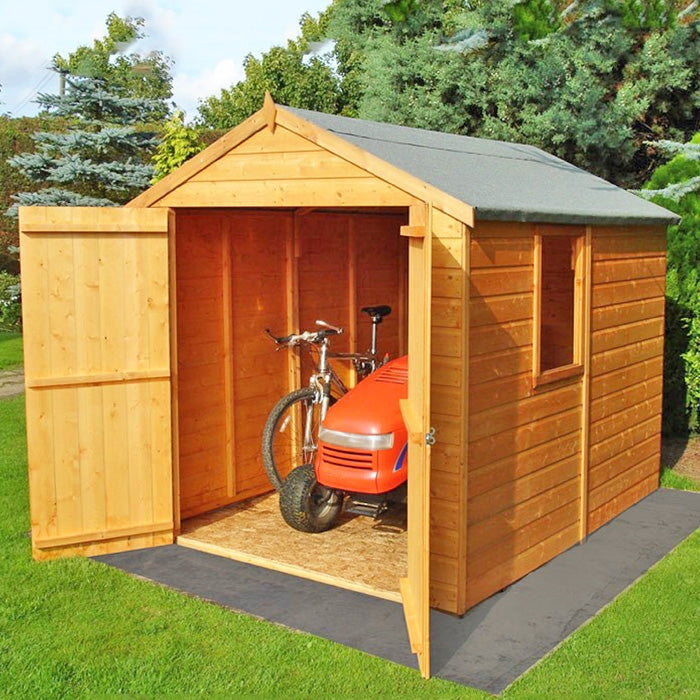 Loxley 6' x 8' Double Door Shiplap Apex Shed | Sheds.co.uk