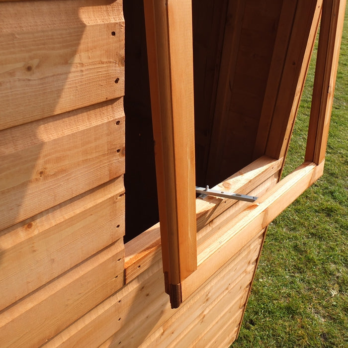 Loxley 6' x 4' Double Door Shiplap Apex Shed | Sheds.co.uk