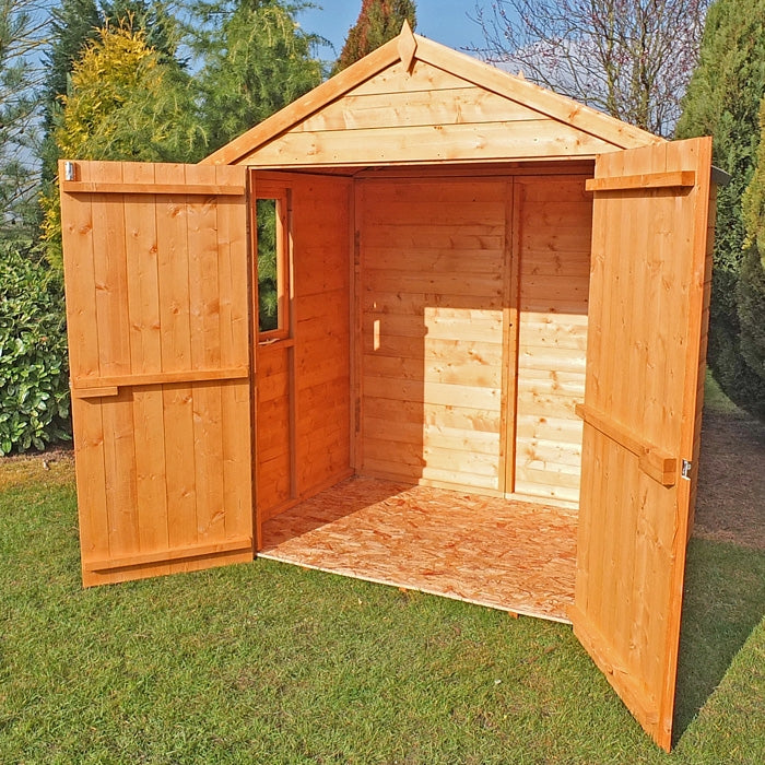 Loxley 6' x 4' Double Door Shiplap Apex Shed | Sheds.co.uk