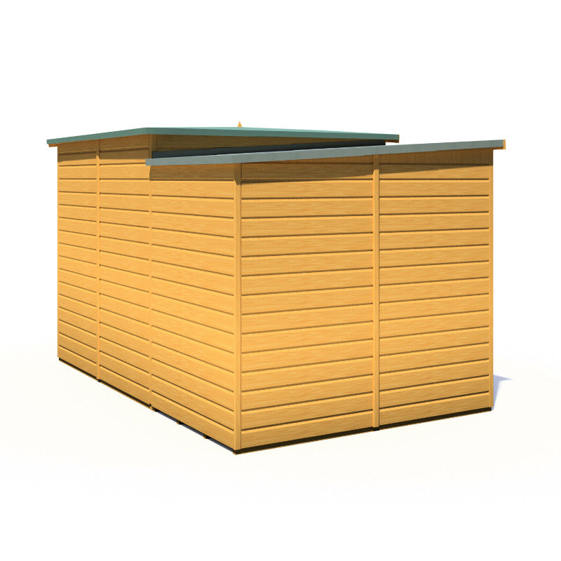 Loxley 7' x 11' Rowan Corner Summer House With Side Shed | Sheds.co.uk
