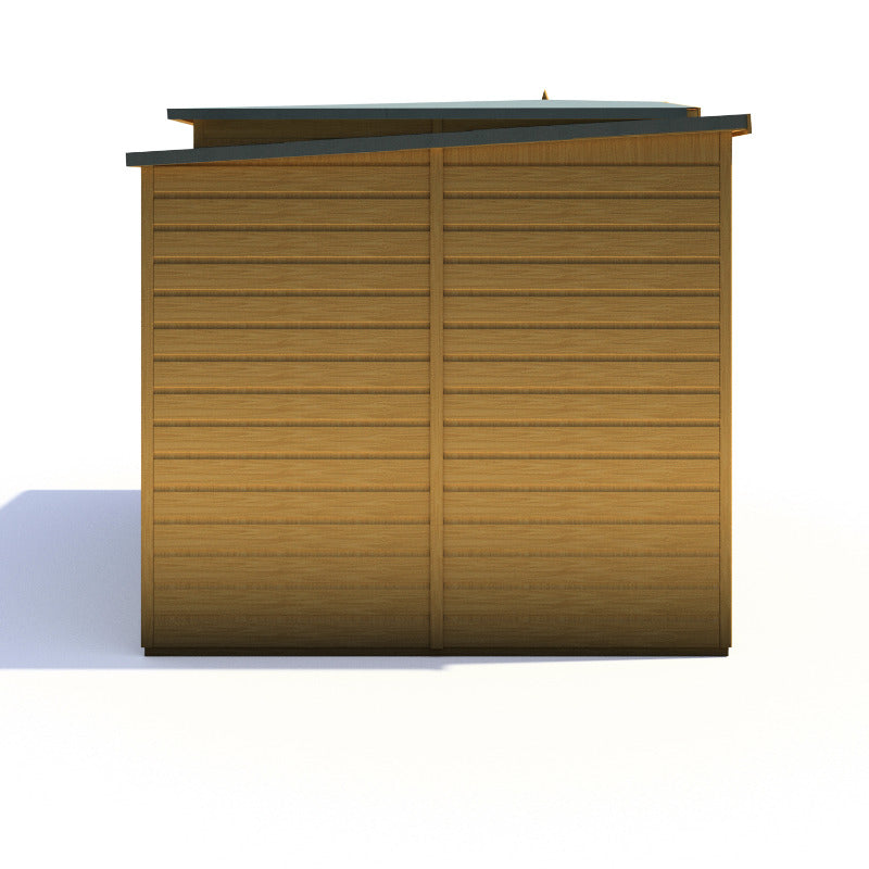 Loxley 7' x 11' Oxhill Corner Summer House With Side Shed | Sheds.co.uk