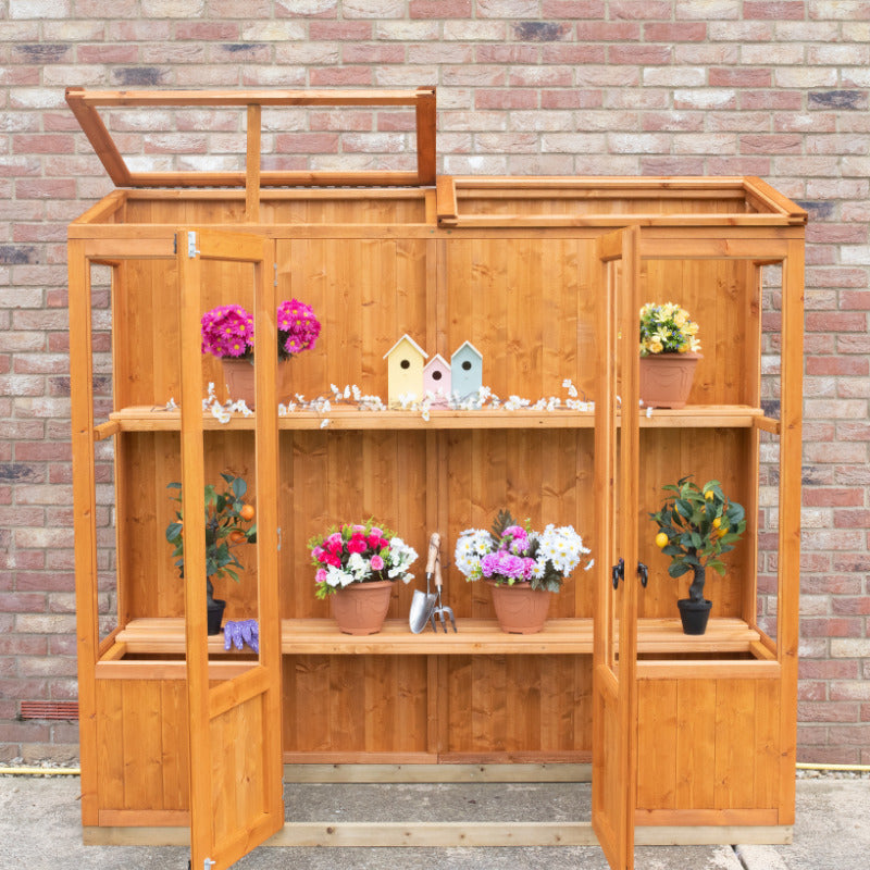 Loxley 7' x 2' Waltham Greenhouse | Sheds.co.uk