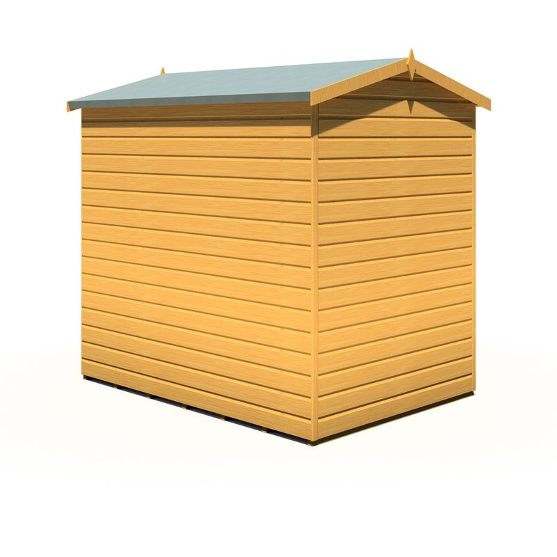 Loxley 7' x 5' Premium Shiplap Reverse Apex Shed | Sheds.co.uk