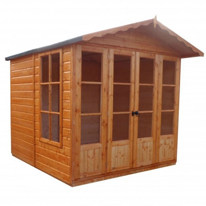 Loxley 7' x 7' Hallow Summer House | Sheds.co.uk