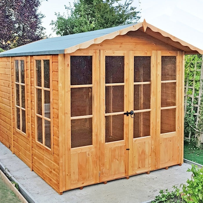 Loxley 7' x 7' Hallow Summer House | Sheds.co.uk
