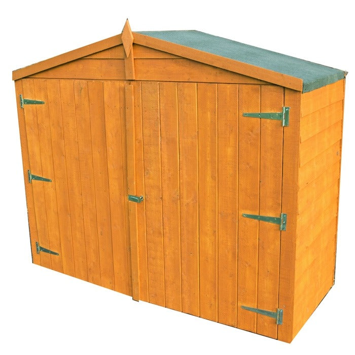 Loxley 7' x 3' Overlap Apex Bike Shed | Sheds.co.uk
